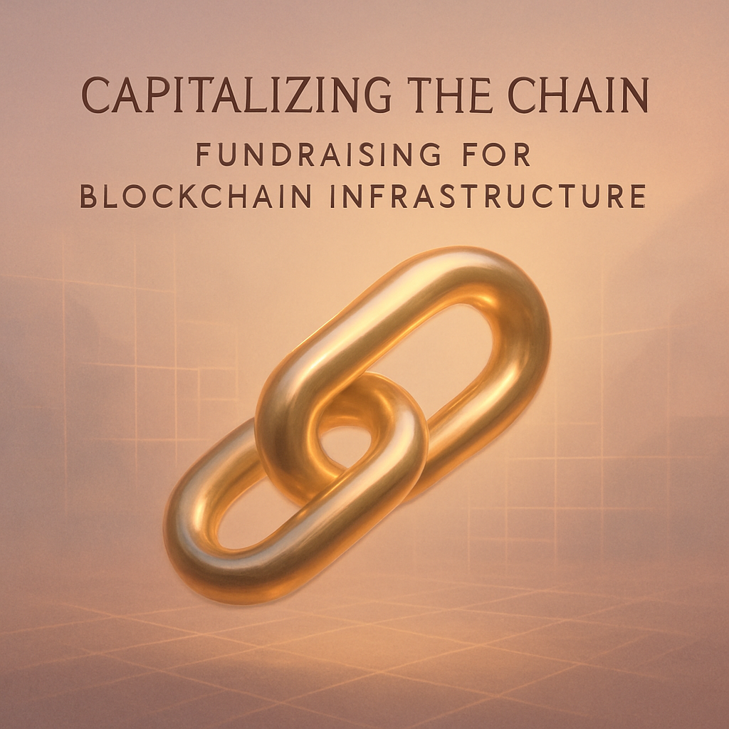 Capitalizing the Chain: Fundraising for Blockchain Infrastructure