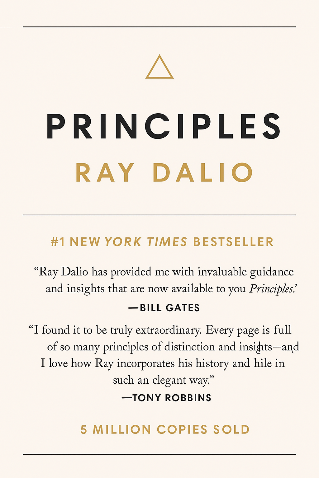 Principles by Ray Dalio