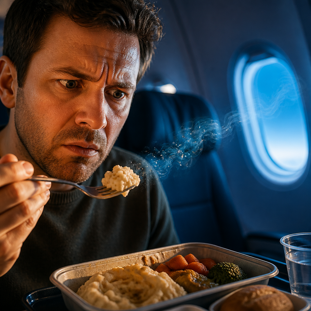 Why Airplane Food Tastes Weird