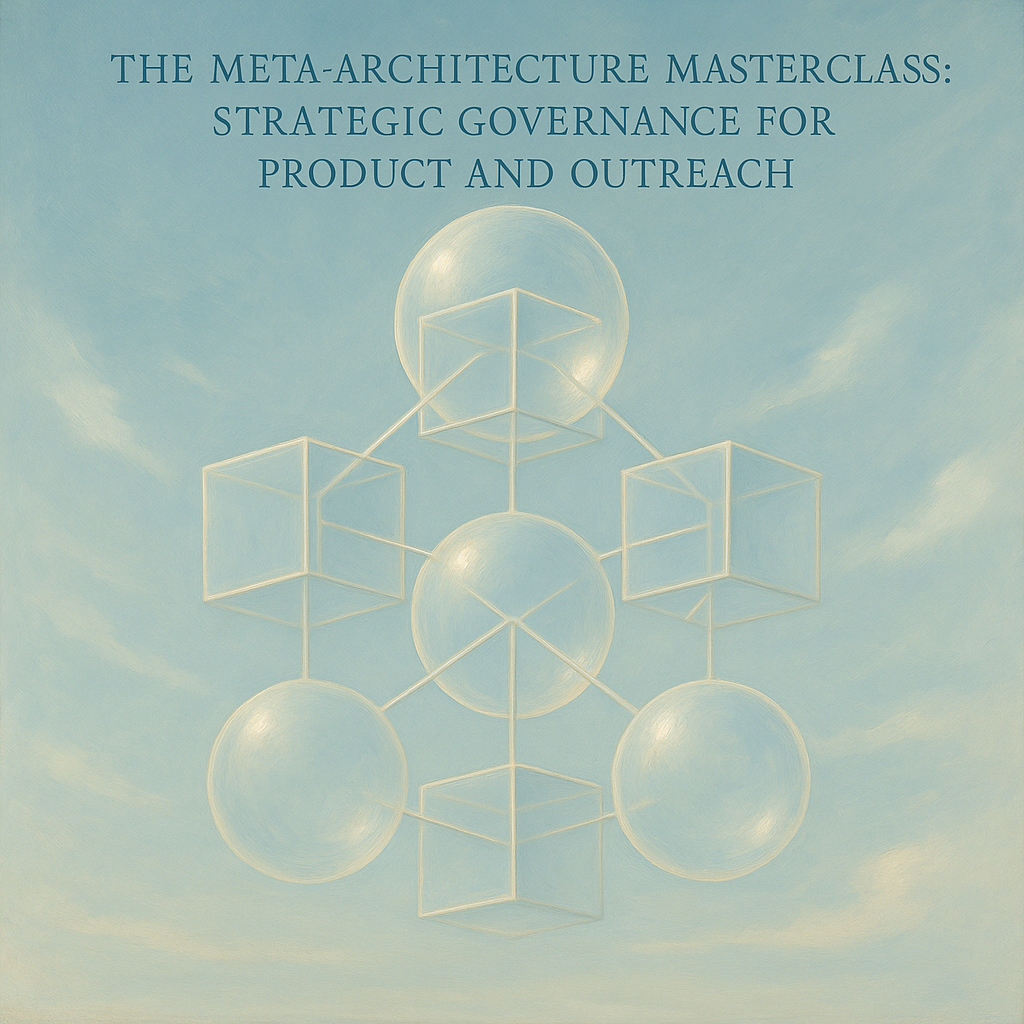The Meta-Architecture Masterclass: Strategic Governance for Product and Outreach
