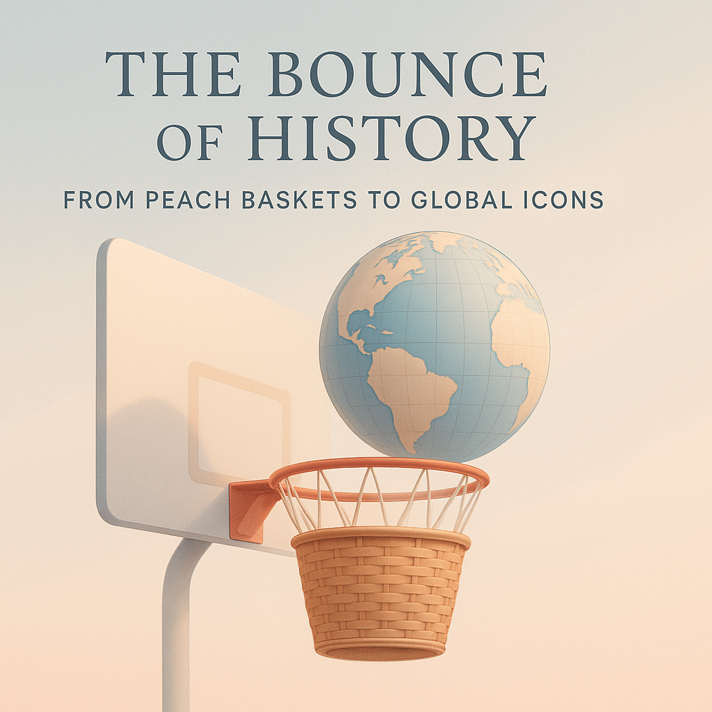 The Bounce of History: From Peach Baskets to Global Icons