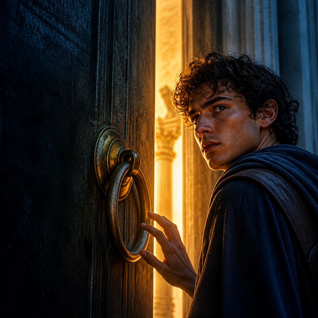 Before the Academy Door
