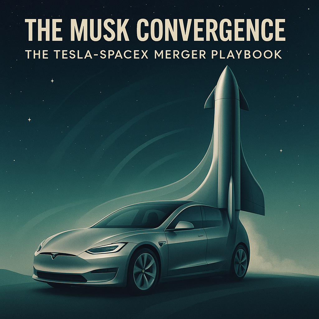 The Musk Convergence: The Tesla-SpaceX Merger Playbook